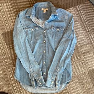 Calvin Klein jean shirt